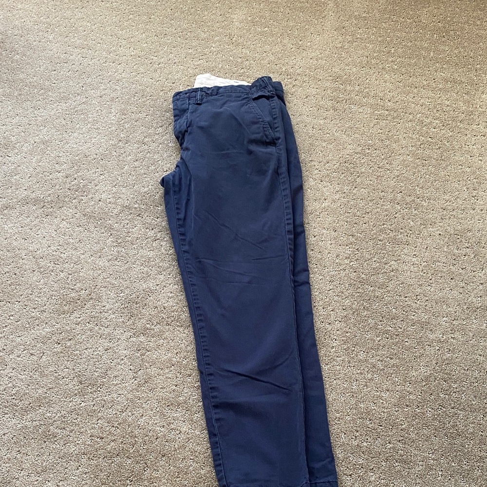 Zara Men's Deep Blue Chinos
